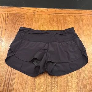 Black lululemon shorts